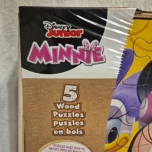 Disney | Toys | Disney Junior Minnie Mouse Puzzle Set | Poshmark